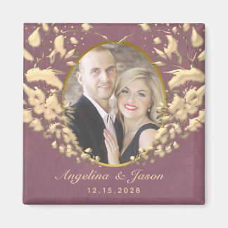 Foto Wedding Favor Magnet
