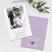 Foto Wedding Lavender Save The Date