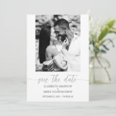 Foto Wedding Sage Green Save The Date (Staand voorkant)