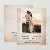 Foto Wedding Save the Date (Voorkant / Achterkant)