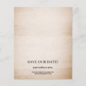 Foto Wedding Save the Date (Achterkant)
