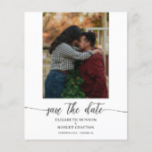 Foto Wedding Save the Date (Voorkant)