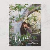 Foto Wedding Save the Date Aankondigingskaart (Voorkant)