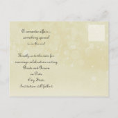 Foto Wedding Save the Date Aankondigingskaart (Achterkant)