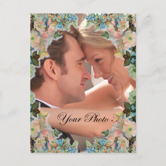 Foto Wedding Save the Date Aankondigingskaart (Voorkant)