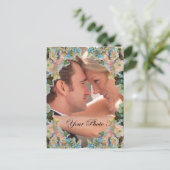 Foto Wedding Save the Date Aankondigingskaart (Staand voorkant)