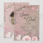 Foto Wedding Save the Date Invitation (Voorkant / Achterkant)