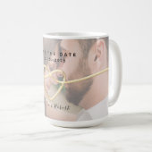 Foto Wedding Save the Date Koffiemok (Voorkant rechts)