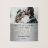 Foto Wedding Save the Date Legpuzzel (Verticaal)