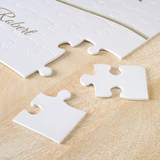 Foto Wedding Save the Date Legpuzzel (Zijkant)