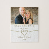 Foto Wedding Save the Date Legpuzzel (Verticaal)