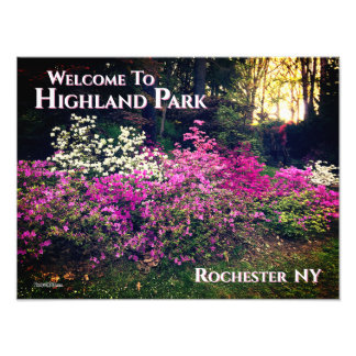 Foto: Welkom bij Highland Park Rochester NY Foto Afdruk