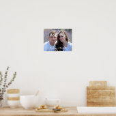 Foto Welkom bij Ons Trouwteken Poster (Keuken)