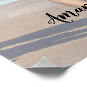 Foto Welkom Bruiloft Poster (Hoek)