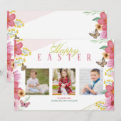 Foto Wenskaart lente 3 Feestdagenkaart (Voorkant / Achterkant)