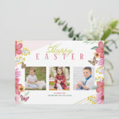 Foto Wenskaart lente 3 Feestdagenkaart (Staand voorkant)