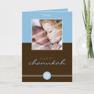 FOTO-WENSKAART: stripedstik 1P Feestdagen Kaart