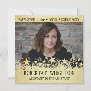 Foto werknemer van de maand ROCK STAR GOLD