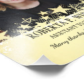 Foto werknemer van de maand ROCK STAR GOLD Foto Afdruk (Hoek)