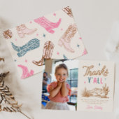 Foto Western Bedankt Card