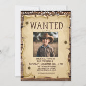 Foto Western Fun Gezocht Poster Elke Leeftijd Verj Kaart (Voorkant)