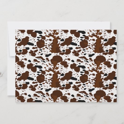 Foto Westerne Cactus Mijn eerste Rodeo Cowboy 1st Kaart (Achterkant)