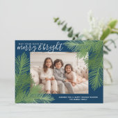 Foto Whimsical Branches: Kerstmis Feestdagenkaart (Staand voorkant)