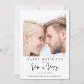 Foto: Whimsical MR & MRS-kerstbruiloft (Voorkant)