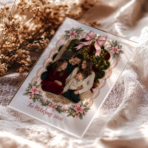 Foto Whimsical Roze Kerst Coquette