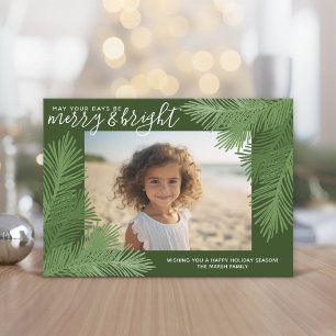 Foto Whimsical Takken Calligrafie Kerstmis Feestdagenkaart
