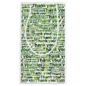 Foto White Green Lawn Care Service Bedankt! Tas Klein Cadeauzakje (Voorkant)