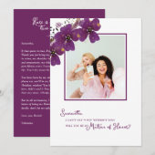 Foto: Will You Be My Matron of Honor-voorstel Kaart (Voorkant / Achterkant)