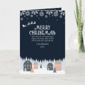 Foto Winter Rustic Kerstmis Feestdagen Kaart (Voorkant)