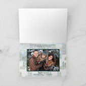 Foto Winter Wonderland Bosdieren Vrede Aarde Feestdagen Kaart (Binnen)