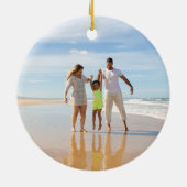 FOTO Witte schildpadden | Mele Kalikimaka Keramisch Ornament (Achterkant)