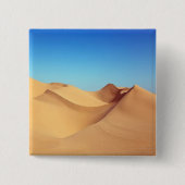 Foto woestijnduinen vierkante button 5,1 cm (Voorkant)