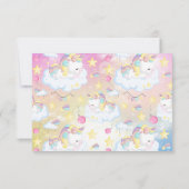 Foto Woodland Forest Dieren Baby shower Bedankkaart (Achterkant)