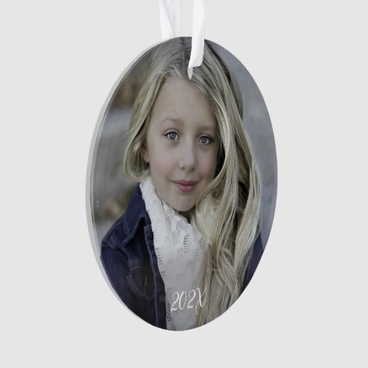 Foto: Woodland Waterverf  Ornament (voorkant)