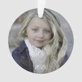 Foto: Woodland Waterverf  Ornament (voorkant)