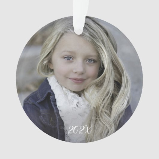 Foto: Woodland Waterverf  Ornament (voorkant)