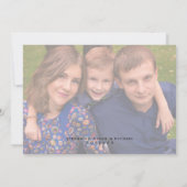 Foto Word Je Mijn Ringendrager Navy Hart (Achterkant)