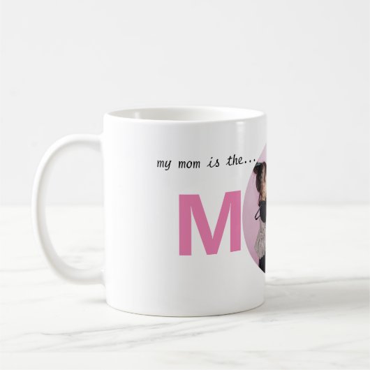  Foto World's Best Mam Pink Koffiemok (Links)