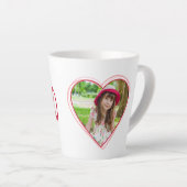 Foto "XOXO"-Valentijnsdag Latte Mok (Rechterhoek)