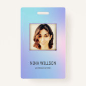 Foto Zakelijk ID Hologram Badge (Voorkant)