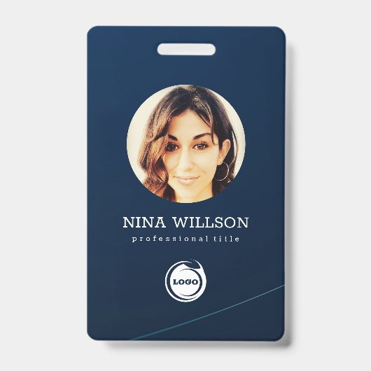 Foto Zakelijk ID Logo Badge (Voorzijde)