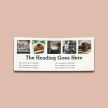 Foto Zakelijk Modern Slab Serif Minimalistisch Wit