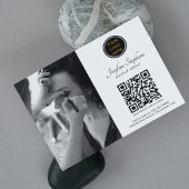 Foto Zakelijke Logo QR Code Make-up Artiest Flyer