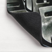 Foto Zee van grijze stoelen op het St. Peter Squar Muismat (Hoek)