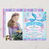 Foto Zeemeermin of op uitnodiging van de Zee van d (Voorkant / Achterkant)