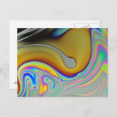 Foto zeepbel briefkaart (Voorkant / Achterkant)